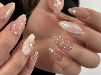 リランズネイル(rirans nail)の写真/アート豊富！持ち込みOKで再現性◎似合わせカラーで理想の指先に★

