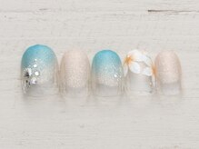 ノーネイル アゲオ イオンモール上尾(NO NAIL AGEO)/プルメリア ￥4990