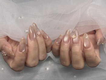 ツィンクルネイル(Twinkle Nail)の写真/自爪を強化しつつ,お手元が美しくキレイに見えるデザイン多数☆ワンランク上の上品オフィスネイルが叶う♪