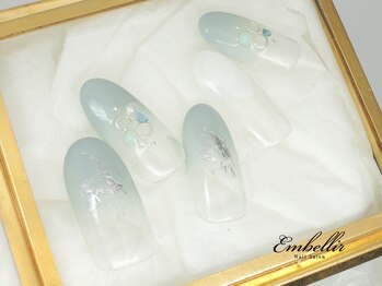 (522)ホイル&ストーンアート