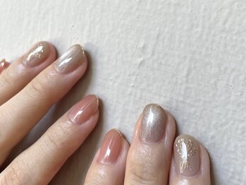 アメリアンドカシェット(Amelie&Cachette)/ブライダルネイル:maika