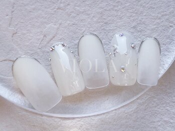 ヴィオラ(VIOLA)/雪の結晶/冬ネイル/ミラー