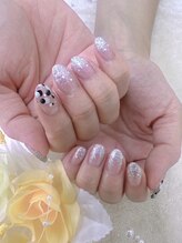 キャンアイドレッシー 東鷲宮店/ラメグラアート￥4200