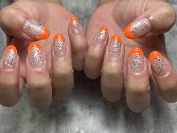 ミコ(MIKO)/ラメ フレンチ ネオン