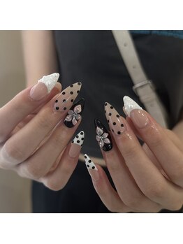 エトワール 大垣店(Etoile)の写真/ワンカラー/ラメグラ¥4500◆ニュアンス定額¥3980~♪トレンドネイルが叶う!つけ放題メニュー¥7000