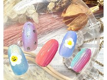 ジュアール(JuAR)/お花ネイル