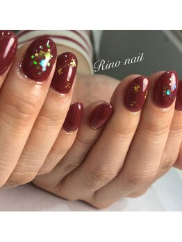 リノ ネイル(Rino nail)/ボルドーネイル