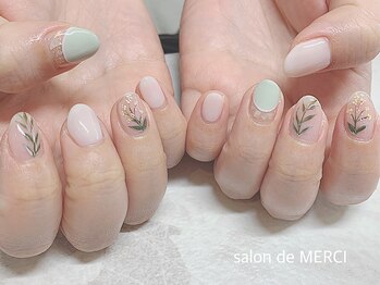 サロン ド メルシー(Salon de MERCI)/お花&葉☆