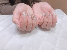 ハニ(HANI.)/大理石ネイル