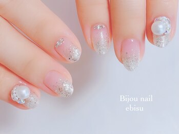 ビジュネイル(Bijou nail)/☆5980☆ボールパールビジュー