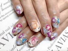 ラヴィアスプラス(LAVIAS+)/【ジェル】10本アートし放題