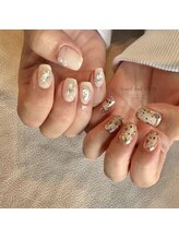 リアンスネイルヴィヴィッド 倉敷店(LianS nail ViViD)/ちぐはぐデザイン