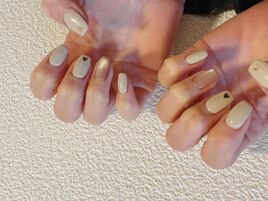 シンプルネイル/大人ネイル