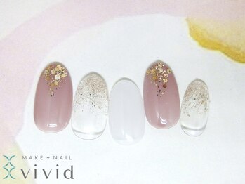 メイクプラスネイル ヴィヴィッド(MAKE+NAIL vivid)/オリジナルネイル♪