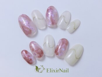 エリクサーネイル 池袋(Elixir Nail)/定額a シンプル/クーポン使用
