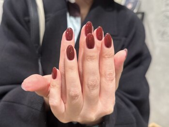 ワンカラーネイル ¥7000