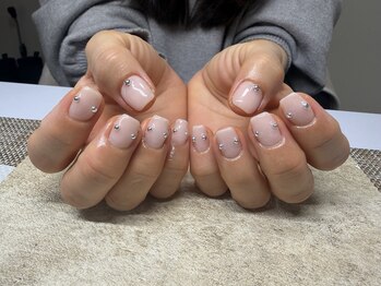 皇ネイル(皇Nail)/シンプルアート、ピアスアート