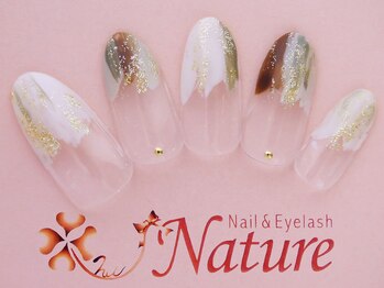 ナチュレ ネイルアンドアイラッシュ(Nature Nail & Eyelash)/定額デザイン¥7,452