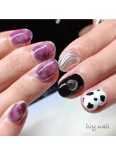 アイビーネイル(ivy-nail)/アシンメトリーデザイン☆