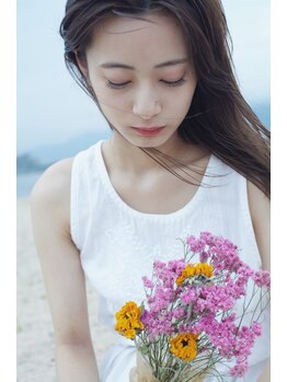 クオン(KUON)の写真/《骨格に合わせた似合わせデザインを広くご提案！》自まつ毛への負担を最小限に抑えているので初心者にも◎