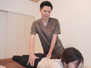 虹いろ整体院/3.ボキボキしないソフトな施術