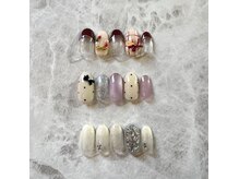 【11月12月限定】季節のトレンドネイル定額になります