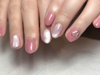 ザ ネイル パーラー 博多駅(The Nail Parlor)/大人可愛いポイントアートネイル