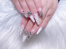 持ち込みデザイン☆スカルプ長さだし対応♪