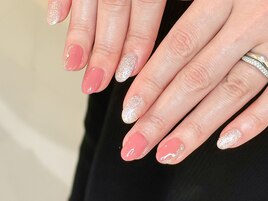 うるちゅるピンク×上品ラメ