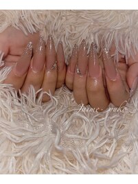ちゅるんネイル×フラッシュ