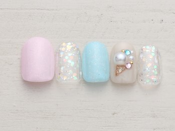 ノーネイル アゲオ イオンモール上尾(NO NAIL AGEO)/アイス ￥4990