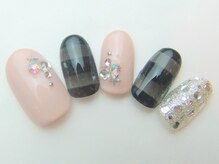 ネイルサロン ドレリッチ 大宮店(drerich)/シースルーボーダー