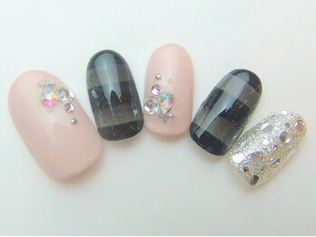 ネイルサロン ドレリッチ 大宮店(drerich)/シースルーボーダー