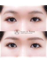 ボーテ ド アントス beaute de Antos/左右非対称眉の改善も得意です♪