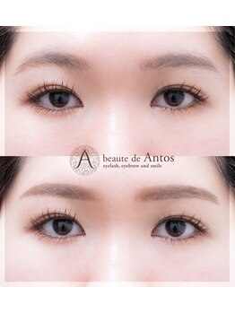 ボーテ ド アントス beaute de Antos/左右非対称眉の改善も得意です♪