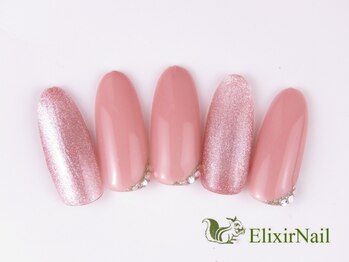 エリクサーネイル 神田(Elixir Nail)/シンプル/クーポン使用