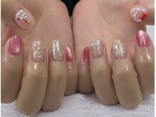 フローラ/クリスマスネイル