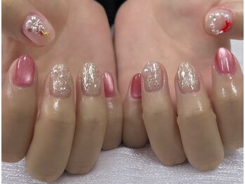 フローラ/クリスマスネイル