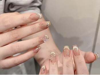 Nude Nailstudio 銀座店【パラジェル/フィルイン/マグネット/長さだし/持ち込み】の写真/【季節やイベントにあわせてネイルもチェンジ♪】ライブや推し活・ブライダルネイルなど特別な日もお任せ！