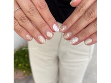 アプリコットネイル (apricot nail)の雰囲気（ニュアンス/enoiマグネット/うるつや/大人シンプル/ナチュラル）