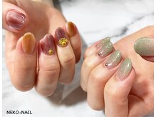 ネコ ネイル(NEKO NAIL)/アシメトリーネイル