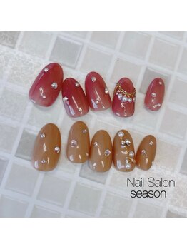 ネイルサロン シーズン(Nail Salon season)/定額★10・11月プチseason¥7150