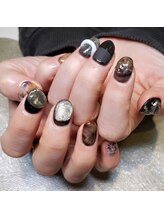 ウープスネイル 盛岡カワトク店(OopsNAIL)/スタッフ限定デザイン