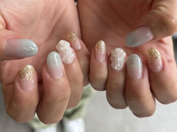 定額ネイル/フラワー