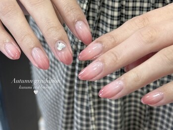 バイカラーグラデネイル akane