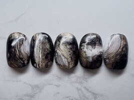 ブラックニュアンスネイル
