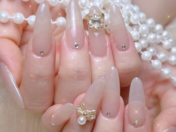 シーアンドビーネイル(C&B Nail)/チップ長さだしワンカラー