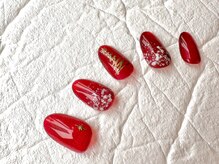 ブレスネイル(brace Nail)/クリスマスネイル