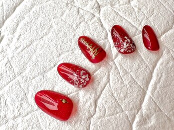 ブレスネイル(brace Nail)/クリスマスネイル