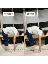 あるく 関内店/体験レッスンビフォーアフター